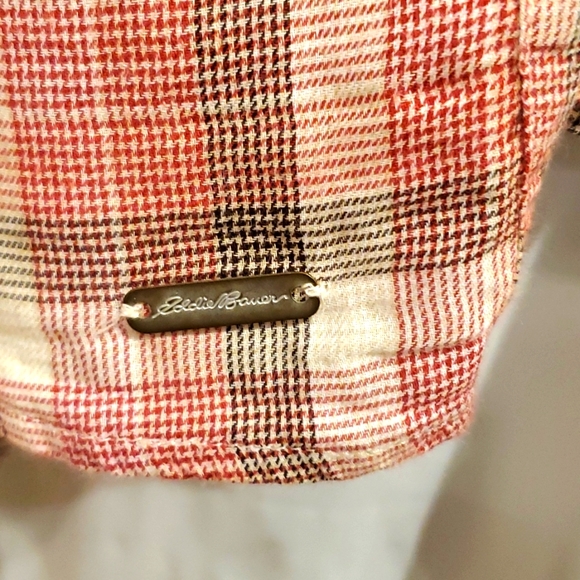 Eddie Bauer swing plaid jacket, Med. - Picture 6 of 9